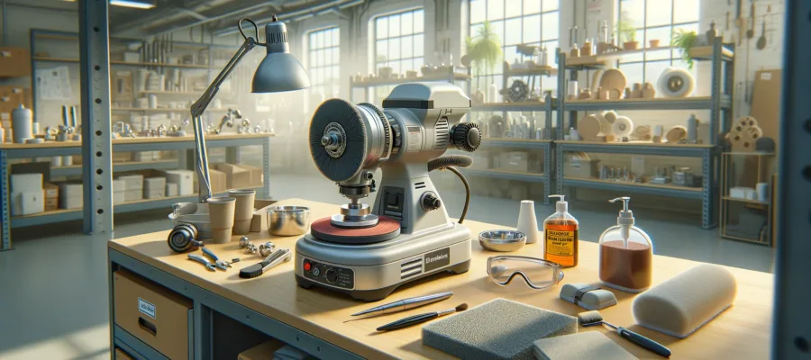 Erste einfache Projekte mit der Poliermaschine: Schritt-fuer-Schritt Anleitung