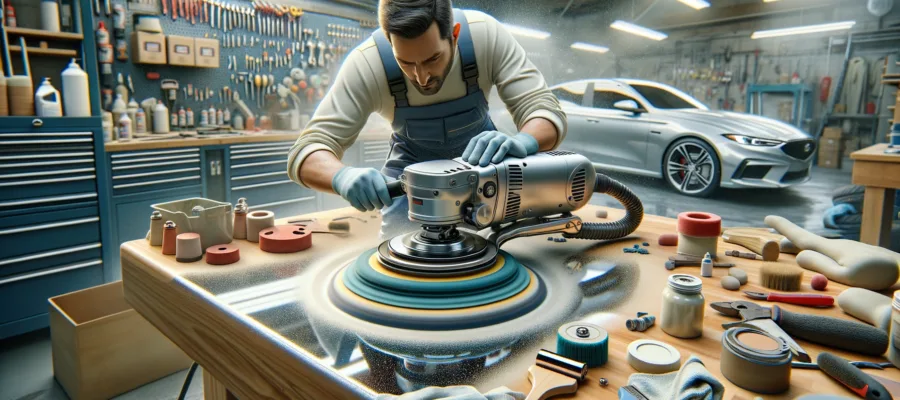 Poliermaschine richtig benutzen: Lackfehler beheben und Glanz erzeugen