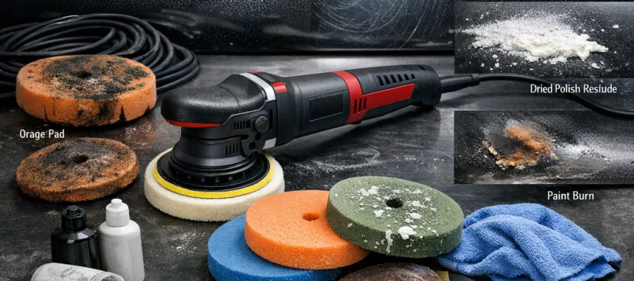 Haeufige Fehler bei der Nutzung einer Poliermaschine und wie man sie vermeidet