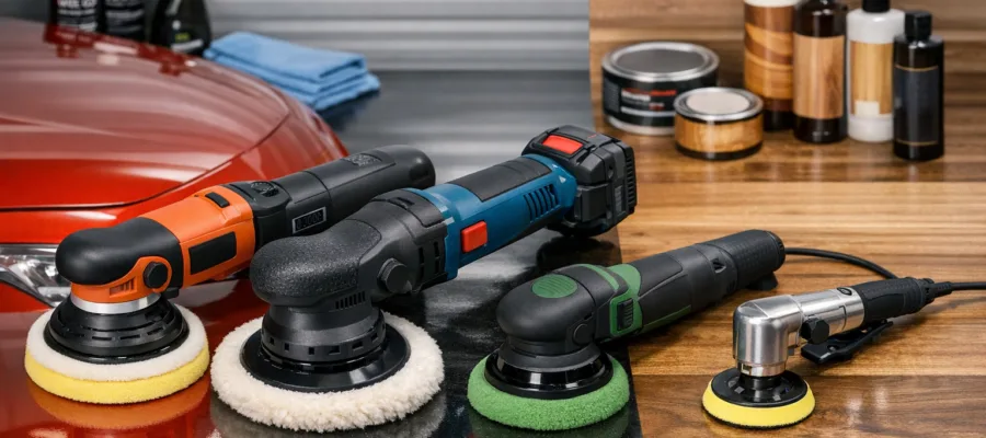 Poliermaschine fuer Auto und Moebel: Welche Modelle im Test ueberzeugen?
