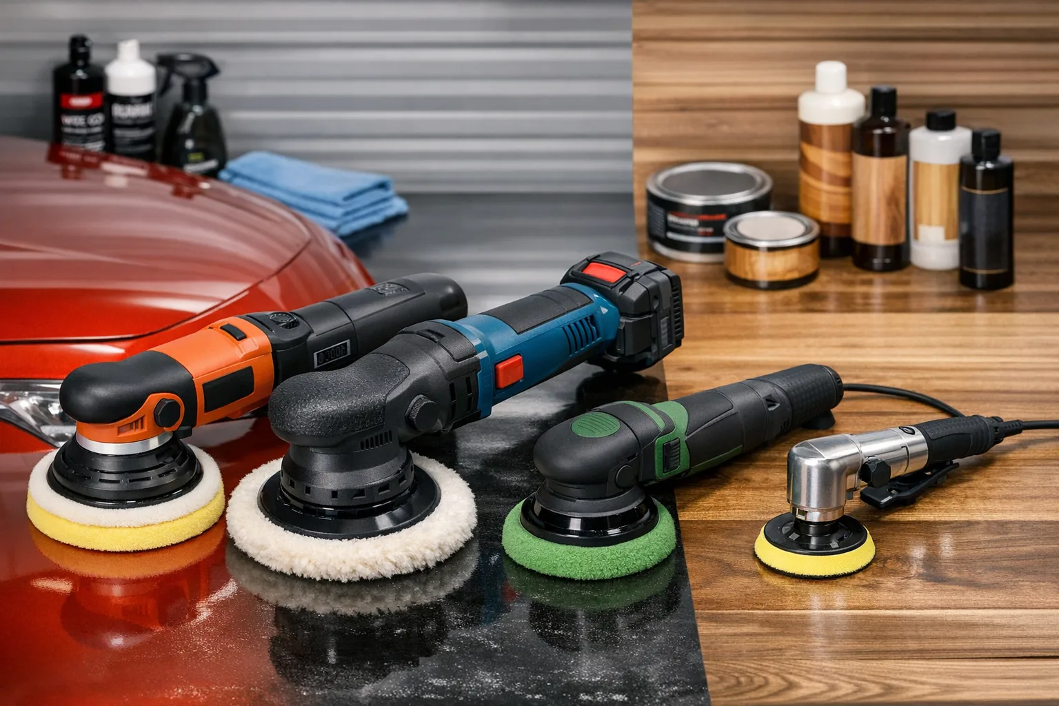 Poliermaschine fuer Auto und Moebel: Welche Modelle im Test ueberzeugen?