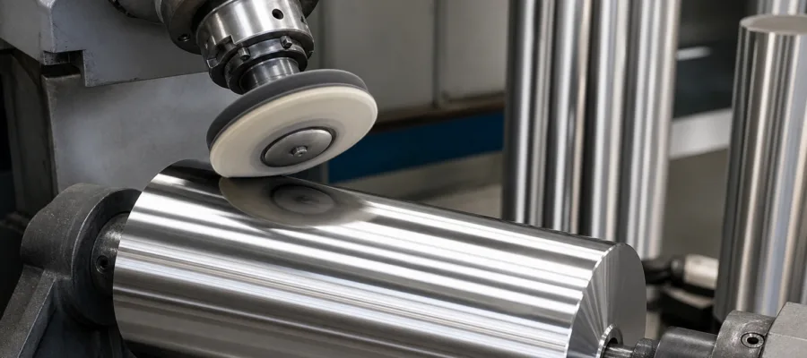 Poliermaschine und Metall: So entstehen glaenzende Oberflaechen in der Industrie