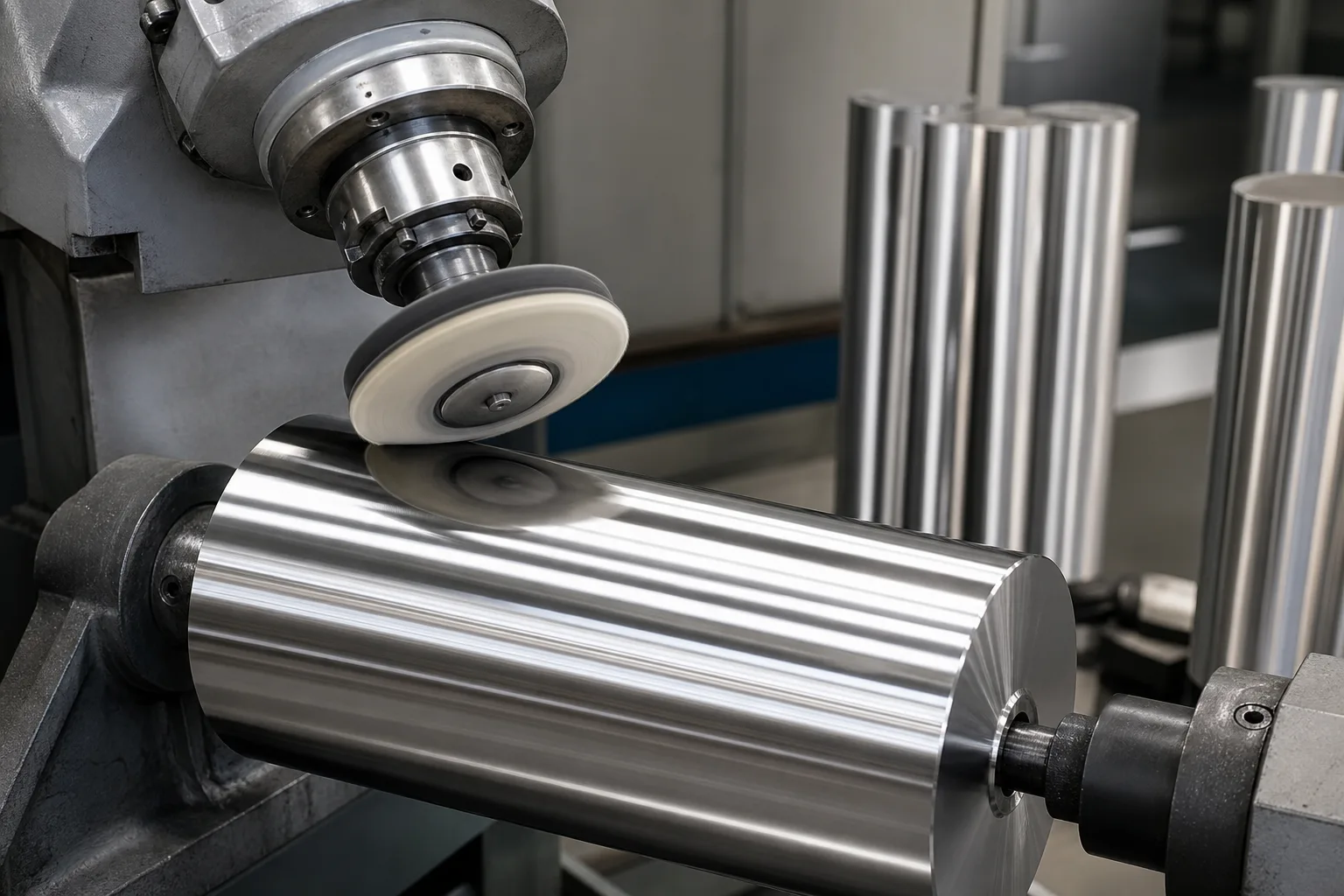 Poliermaschine und Metall: So entstehen glaenzende Oberflaechen in der Industrie