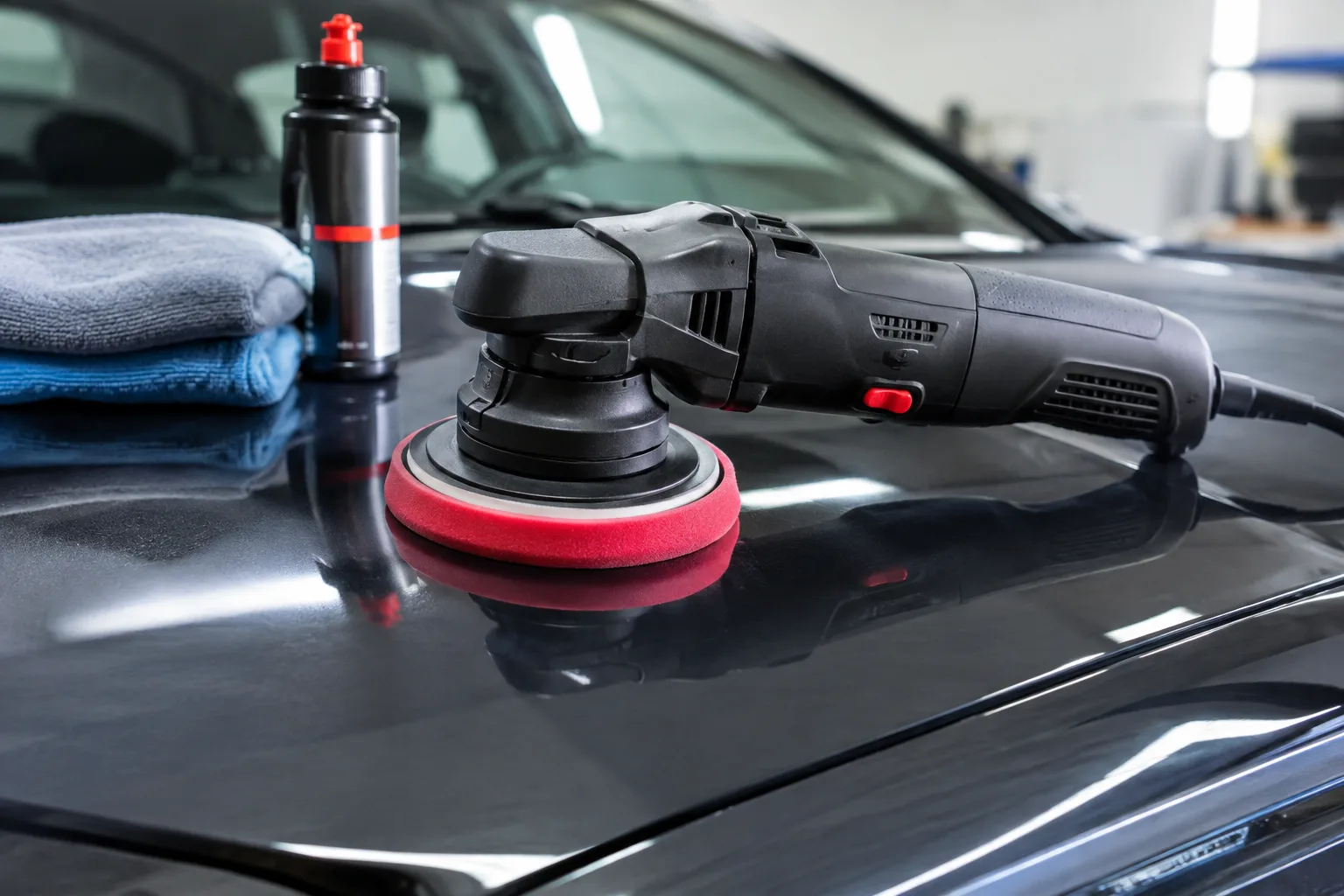 Poliermaschine auf Autolack: Sicher polieren ohne Lackschaeden